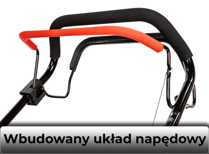 Wbudowany układ napędowy w kosiarce Cedrus CEDKS51S-H